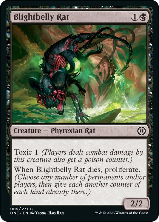 Blightbelly Rat (85) (Phyrexia: All Will Be One)