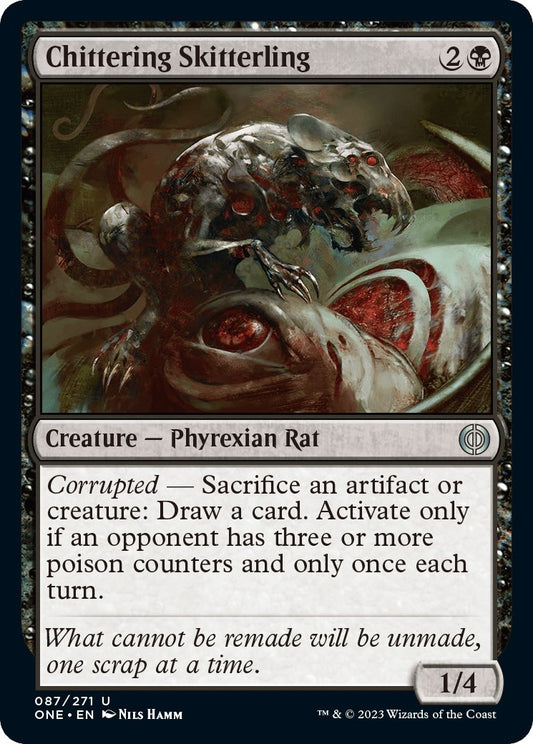 Chittering Skitterling (87) (Phyrexia: All Will Be One)