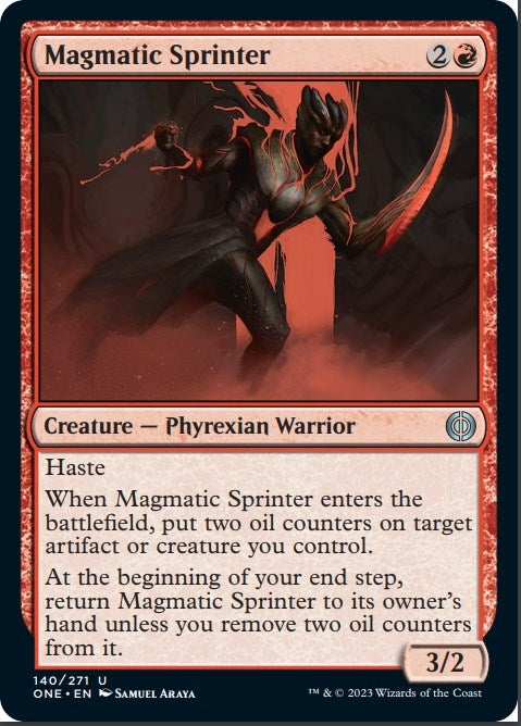 Magmatic Sprinter (140) (Phyrexia: All Will Be One)