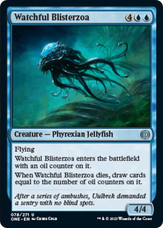Watchful Blisterzoa (78) (Phyrexia: All Will Be One)