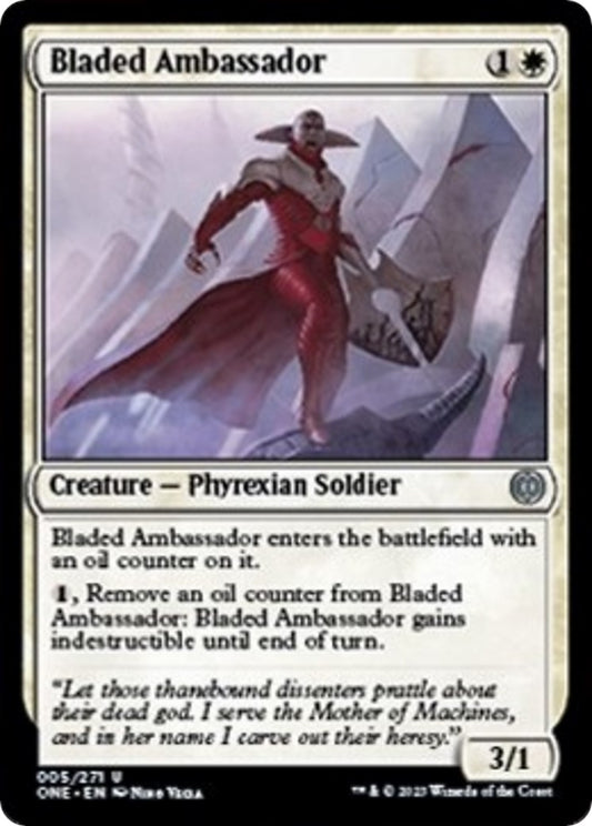 Bladed Ambassador (5) (Phyrexia: All Will Be One)