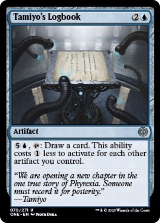 Tamiyo's Logbook (70) (Phyrexia: All Will Be One)
