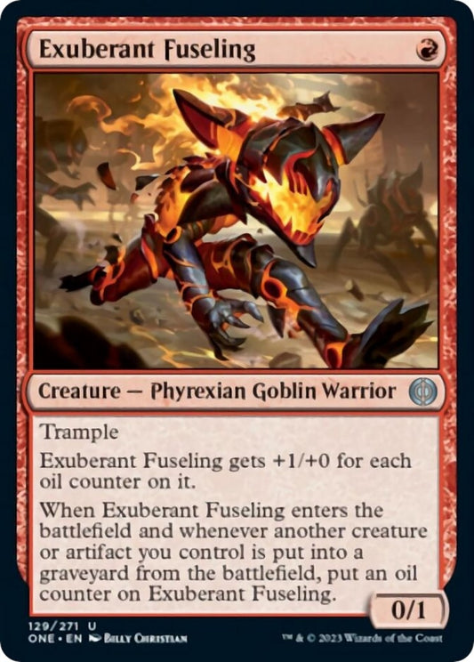 Exuberant Fuseling (129) (Phyrexia: All Will Be One)