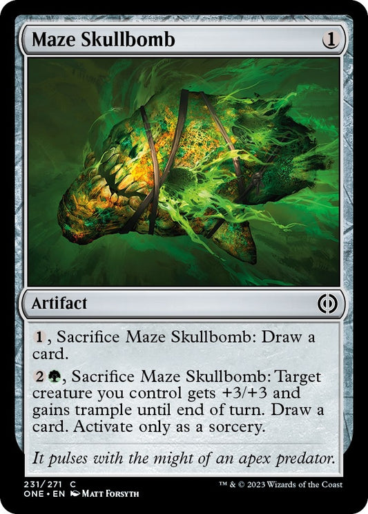 Maze Skullbomb (231) (Phyrexia: All Will Be One)