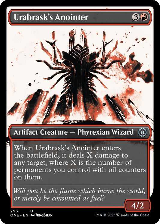 Urabrask's Anointer (Showcase) (293) (Phyrexia: All Will Be One)