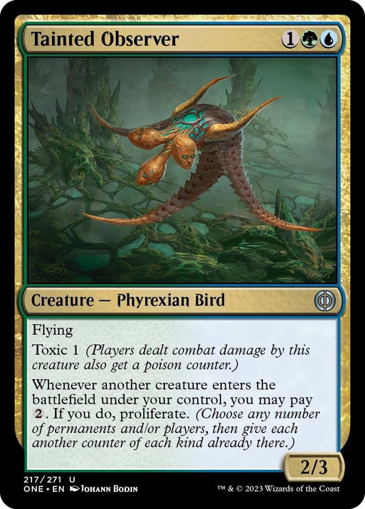 Tainted Observer (217) (Phyrexia: All Will Be One)