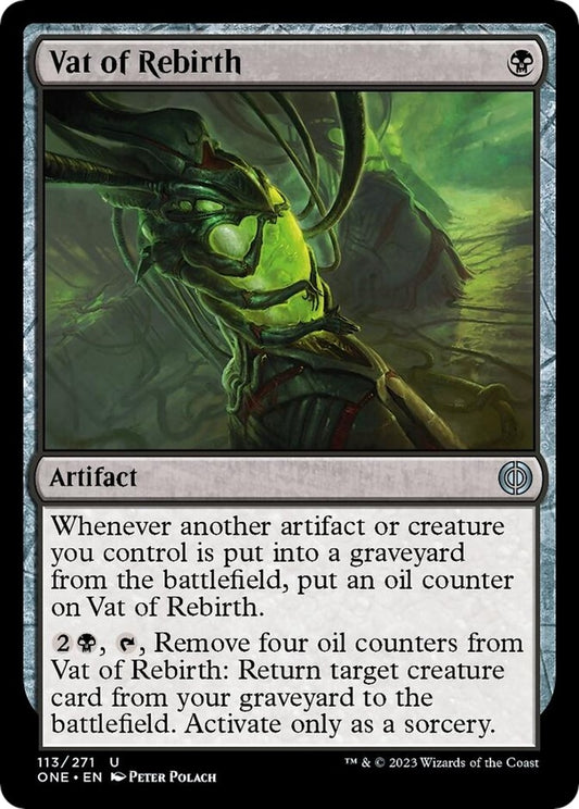 Vat of Rebirth (113) (Phyrexia: All Will Be One)