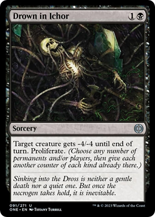 Drown in Ichor (91) (Phyrexia: All Will Be One)