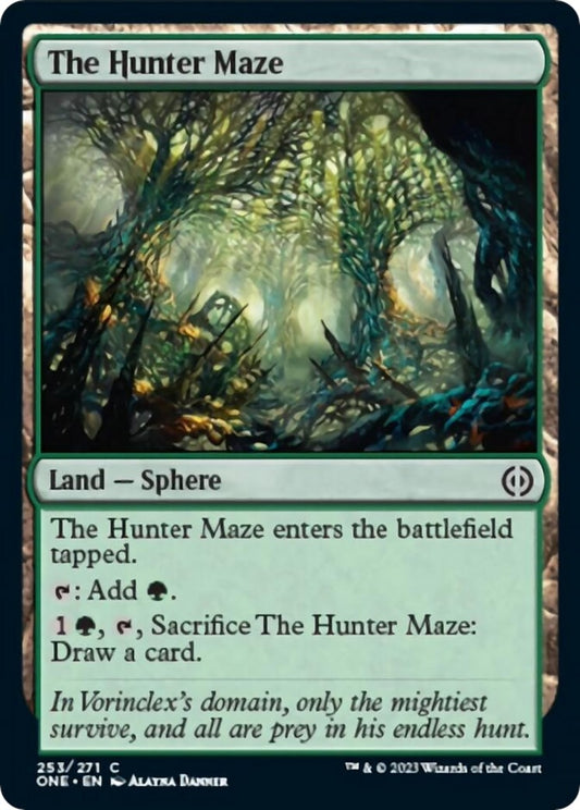 The Hunter Maze (253) (Phyrexia: All Will Be One)