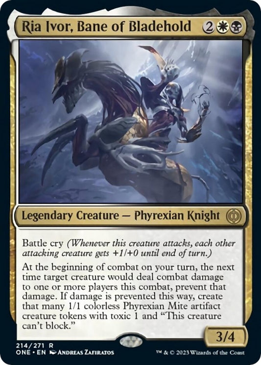 Ria Ivor, Bane of Bladehold (214) (Phyrexia: All Will Be One)