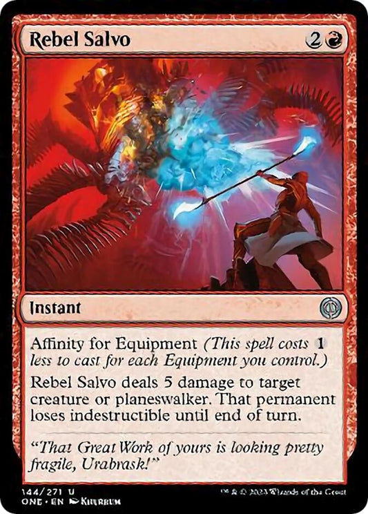 Rebel Salvo (144) (Phyrexia: All Will Be One)