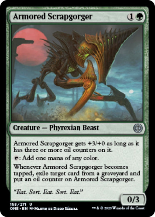 Armored Scrapgorger (158) (Phyrexia: All Will Be One)