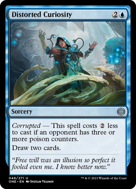 Distorted Curiosity (46) (Phyrexia: All Will Be One)