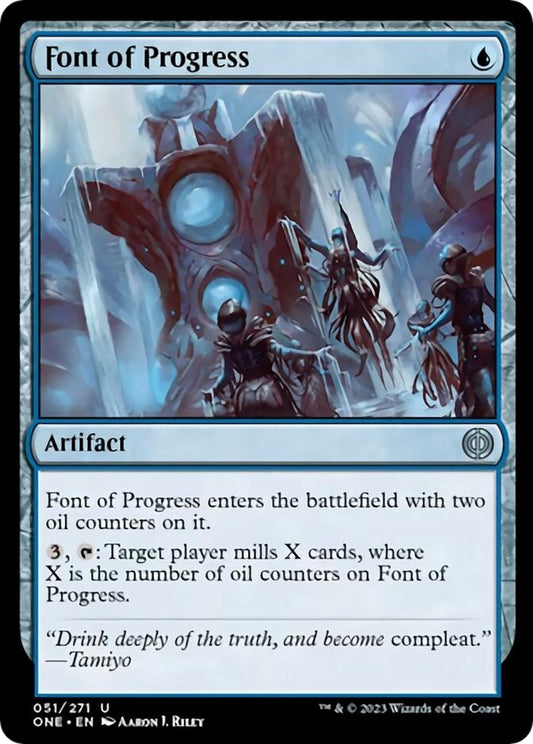 Font of Progress (51) (Phyrexia: All Will Be One)