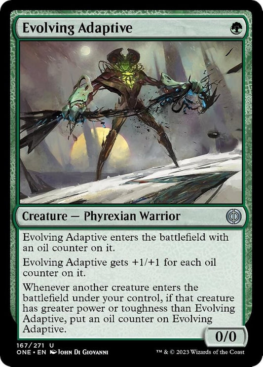 Evolving Adaptive (167) (Phyrexia: All Will Be One)