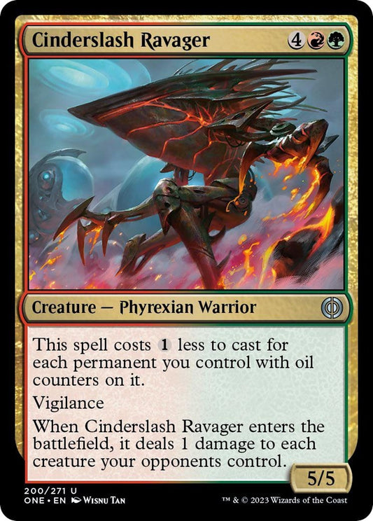 Cinderslash Ravager (200) (Phyrexia: All Will Be One)