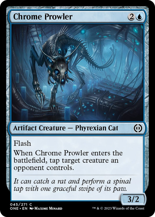 Chrome Prowler (45) (Phyrexia: All Will Be One)