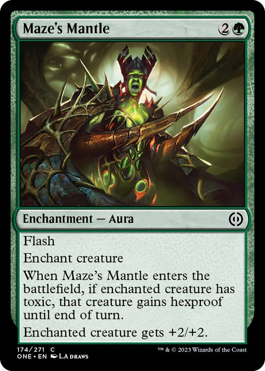 Maze's Mantle (174) (Phyrexia: All Will Be One)