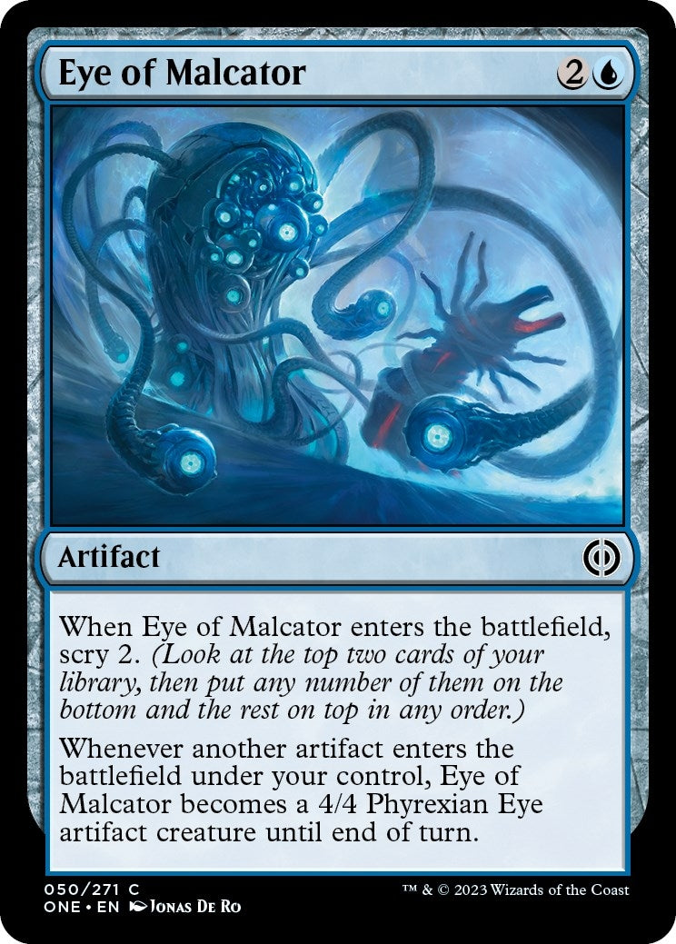 Eye of Malcator (50) (Phyrexia: All Will Be One)