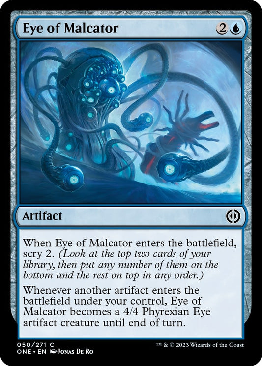 Eye of Malcator (50) (Phyrexia: All Will Be One)