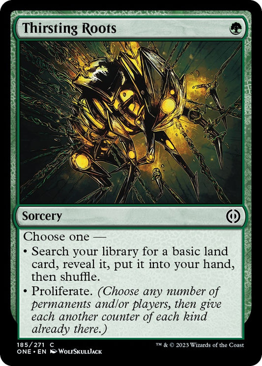 Thirsting Roots (185) (Phyrexia: All Will Be One)