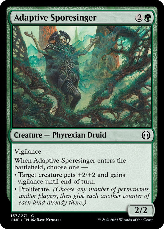 Adaptive Sporesinger (157) (Phyrexia: All Will Be One)