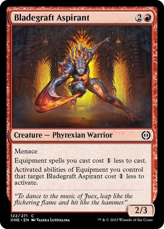 Bladegraft Aspirant (122) (Phyrexia: All Will Be One)