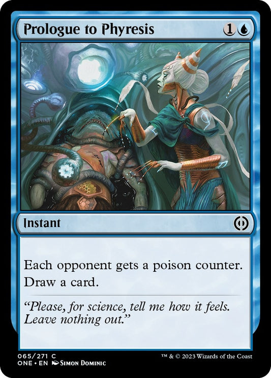 Prologue to Phyresis (65) (Phyrexia: All Will Be One)