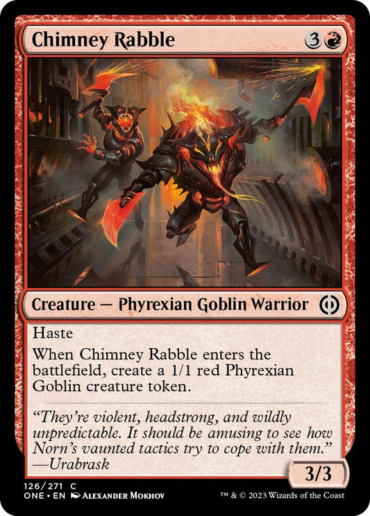Chimney Rabble (126) (Phyrexia: All Will Be One)