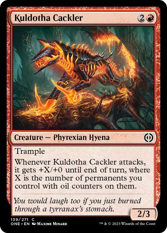 Kuldotha Cackler (139) (Phyrexia: All Will Be One)