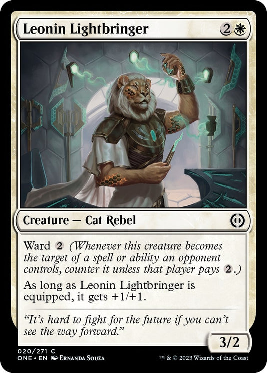 Leonin Lightbringer (20) (Phyrexia: All Will Be One)