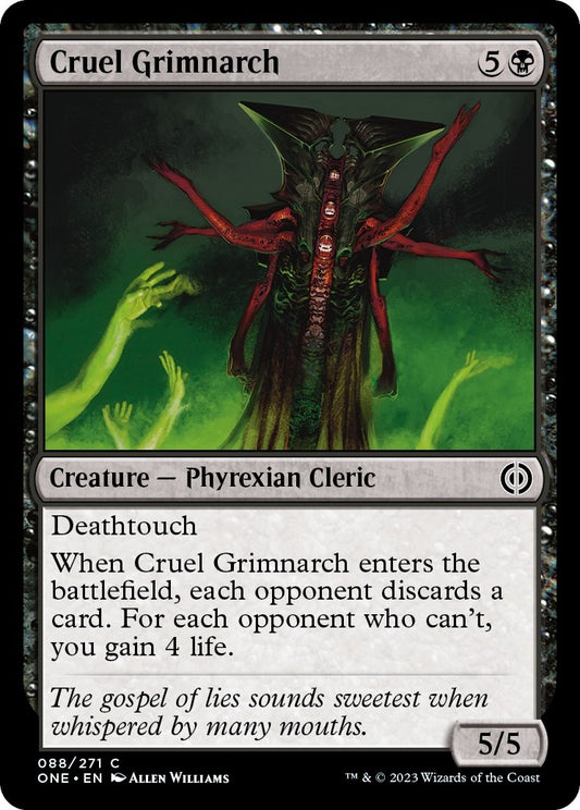 Cruel Grimnarch (88) (Phyrexia: All Will Be One)
