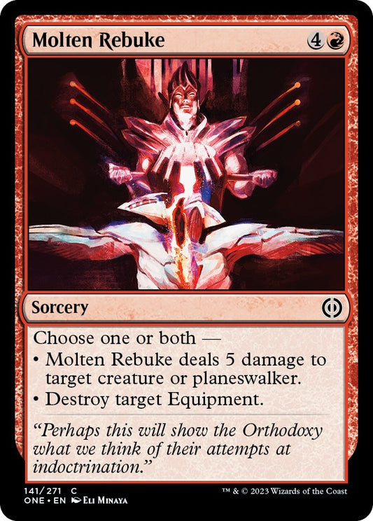 Molten Rebuke (141) (Phyrexia: All Will Be One)