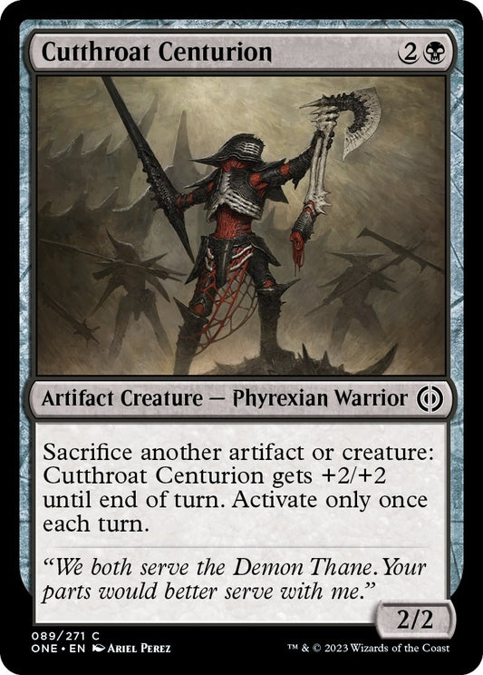 Cutthroat Centurion (89) (Phyrexia: All Will Be One)