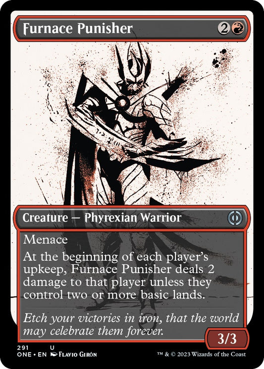Furnace Punisher (Showcase) (291) (Phyrexia: All Will Be One)