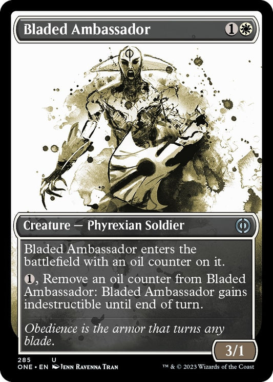 Bladed Ambassador (Showcase) (285) (Phyrexia: All Will Be One)