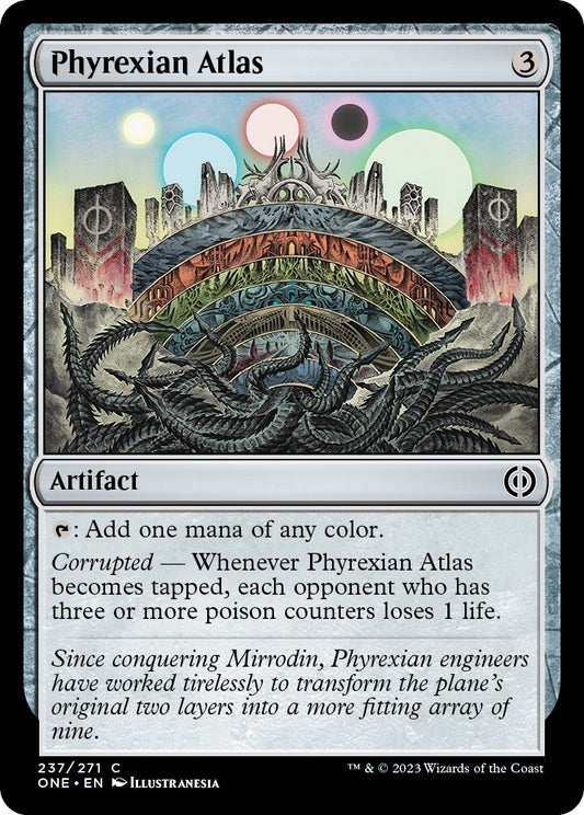 Phyrexian Atlas (237) (Phyrexia: All Will Be One)