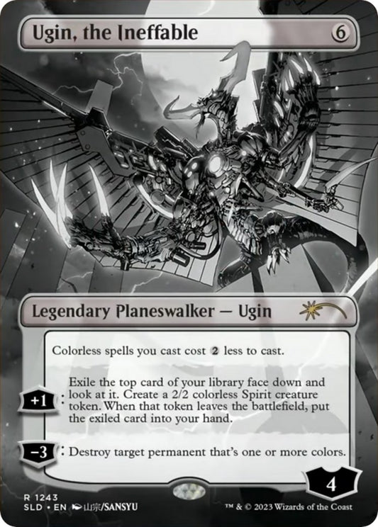 Ugin, the Ineffable (Borderless) (1243) (Secret Lair Drop Series)