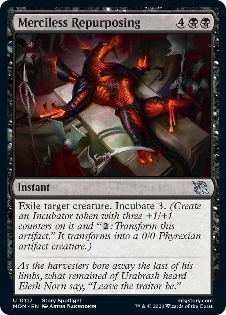 Merciless Repurposing (117) (March of the Machine)