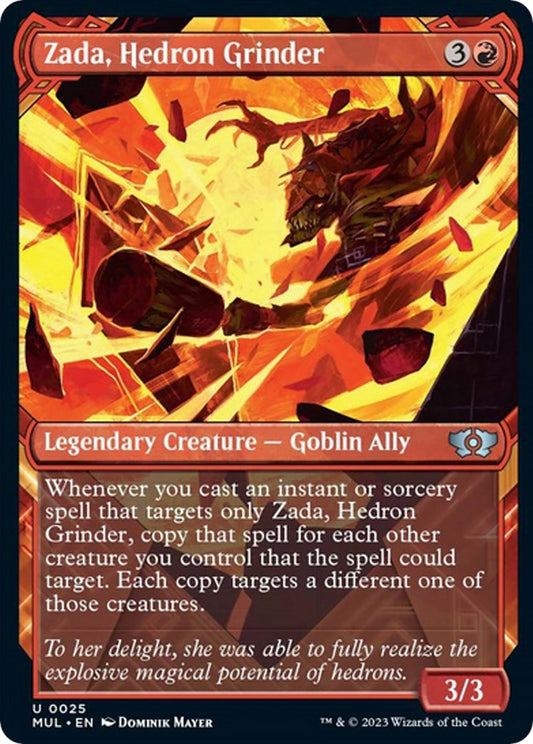 Zada, Hedron Grinder (25) (March of the Machine: Multiverse Legends)