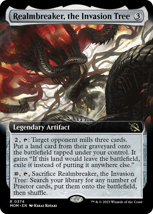 Realmbreaker, the Invasion Tree (Extended Art) (374) (March of the Machine)