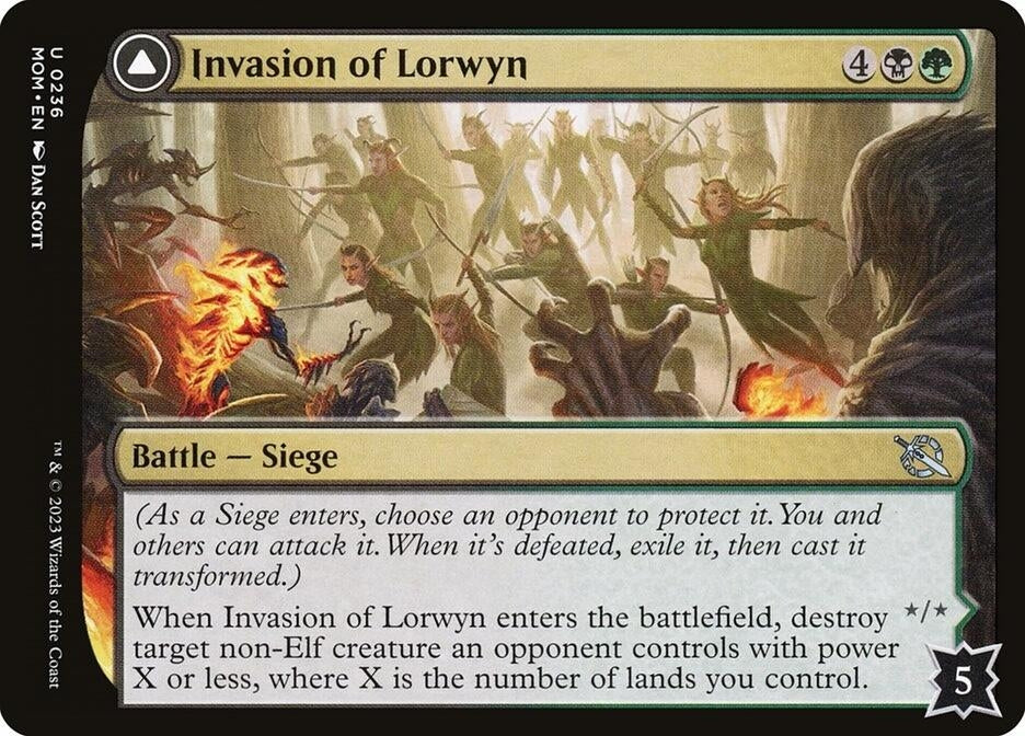 Invasion of Lorwyn (236) (March of the Machine)