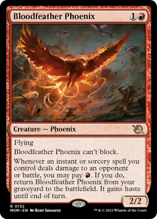 Bloodfeather Phoenix (132) (March of the Machine)