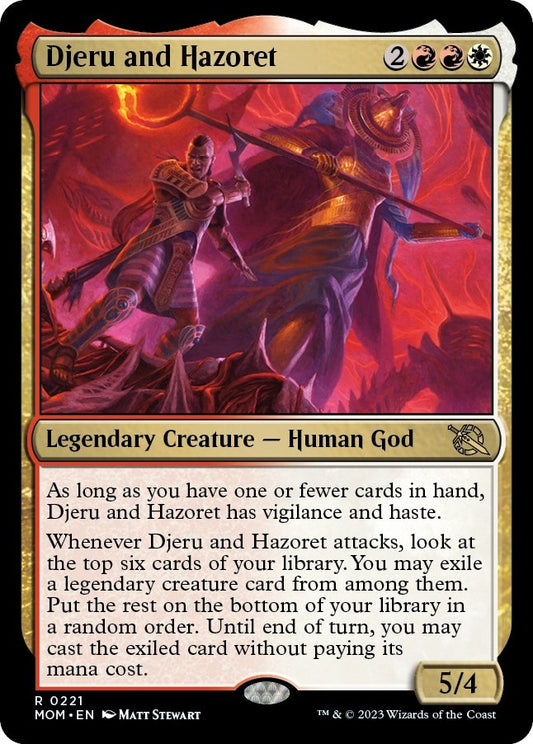 Djeru and Hazoret (221) (March of the Machine)