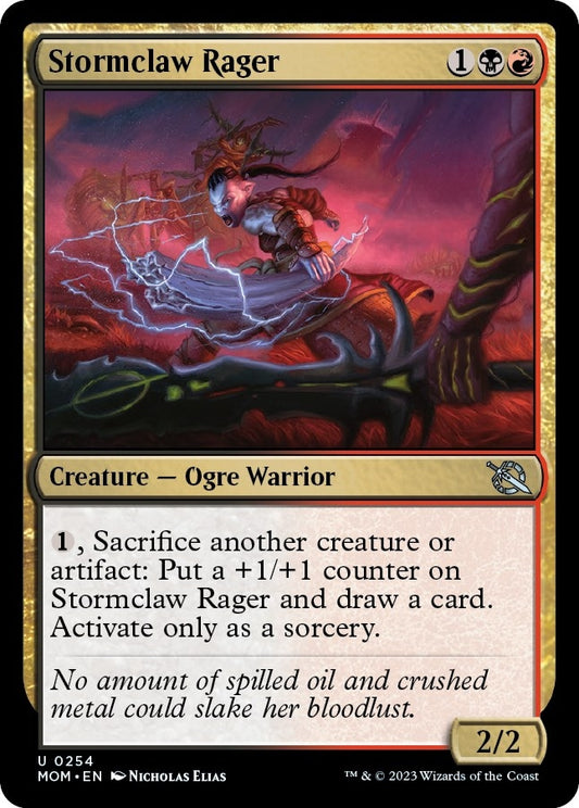 Stormclaw Rager (254) (March of the Machine)
