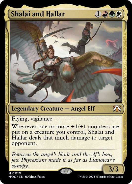Shalai and Hallar (10) (Commander: March of the Machine)