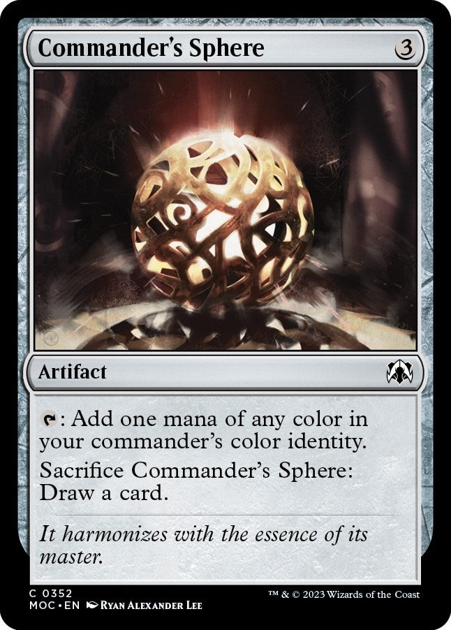 Commander's Sphere (352) (Commander: March of the Machine)