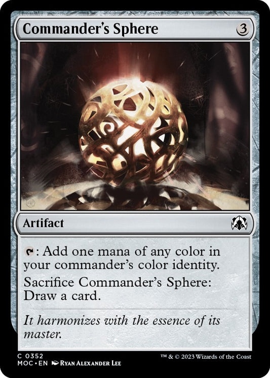 Commander's Sphere (352) (Commander: March of the Machine)