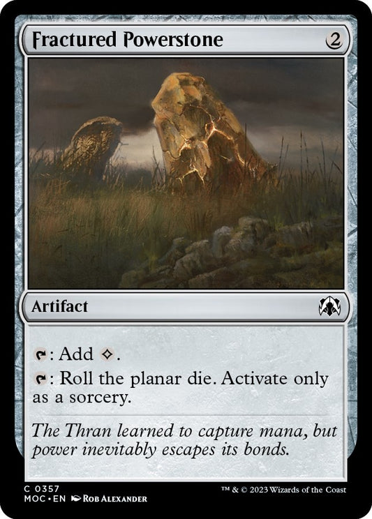 Fractured Powerstone (357) (Commander: March of the Machine)