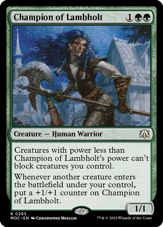 Champion of Lambholt (293) (Commander: March of the Machine)